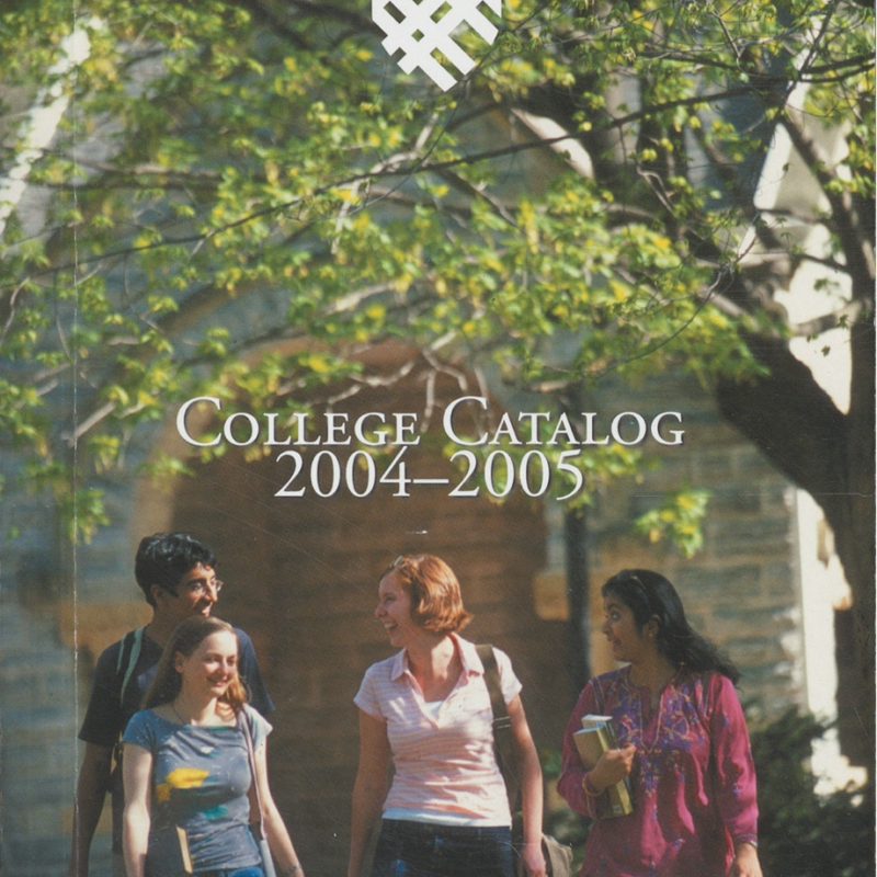 2004-2005 college catalog cover